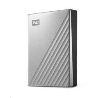 WD My Passport Ultra 4TB, Externí HDD, USB-C 3.0, stříbrná WD My Passport Ultra 4TB, Externí HDD, USB-C 3.0, stříbrná
