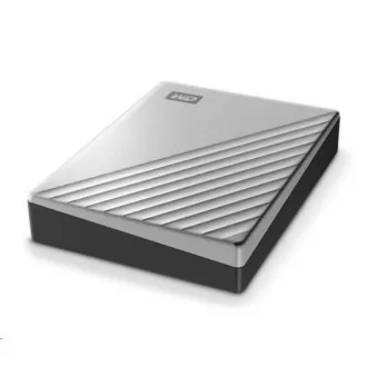 WD My Passport Ultra 4TB, Externí HDD, USB-C 3.0, stříbrná WD My Passport Ultra 4TB, Externí HDD, USB-C 3.0, stříbrná