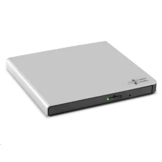 HITACHI LG - externí mechanika DVD-W/CD-RW/DVD±R/±RW/RAM GP57ES40, Slim, Silver, box+SW HITACHI LG - externí mechanika DVD-W/CD-RW/DVD±R/±RW/RAM GP57ES40, Slim, Silver, box+SW