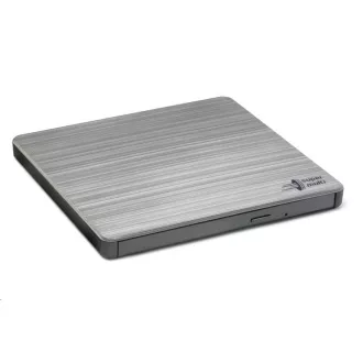 HITACHI LG - externí mechanika DVD-W/CD-RW/DVD±R/±RW/RAM GP60NS60, Slim, Silver, box+SW HITACHI LG - externí mechanika DVD-W/CD-RW/DVD±R/±RW/RAM GP60NS60, Slim, Silver, box+SW