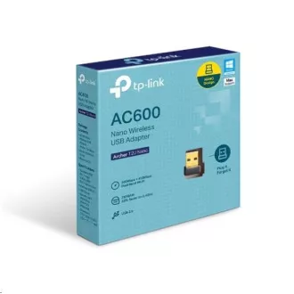 TP-Link Archer T2U Nano WiFi5 USB adapter (AC600, 2, 4GHz/5GHz, USB2.0) TP-Link Archer T2U Nano WiFi5 USB adapter (AC600, 2, 4GHz/5GHz, USB2.0)