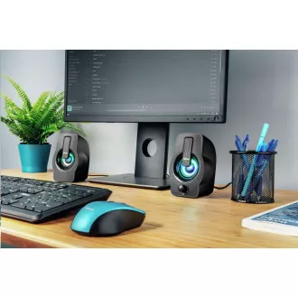 TRUST Gemi RGB 2.0 Speaker Set - černý TRUST Gemi RGB 2.0 Speaker Set - černý