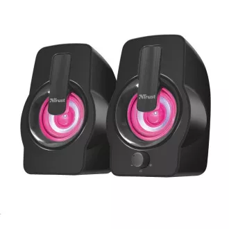 TRUST Gemi RGB 2.0 Speaker Set - černý TRUST Gemi RGB 2.0 Speaker Set - černý