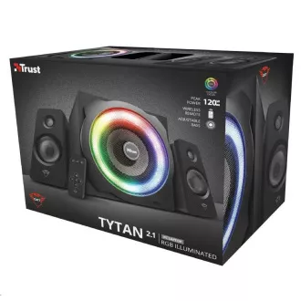TRUST Reproduktory GXT 629 Tytan RGB Illuminated 2.1 Speaker Set TRUST Reproduktory GXT 629 Tytan RGB Illuminated 2.1 Speaker Set