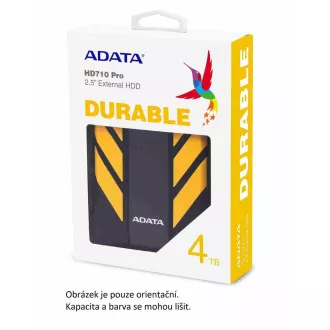 ADATA Externí HDD 5TB 2, 5" USB 3.1 HD710 Pro, černá ADATA Externí HDD 5TB 2, 5" USB 3.1 HD710 Pro, černá