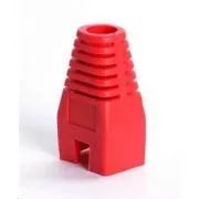 Ochrana pro konektor RJ45, non-snag-proof - červená, 100ks
