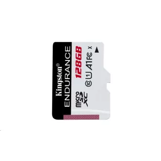 Kingston MicroSDXC karta 128GB High Endurance, 95R Class 10 UHS-I U1 Kingston MicroSDXC karta 128GB High Endurance, 95R Class 10 UHS-I U1