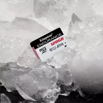 Kingston MicroSDXC karta 128GB High Endurance, 95R Class 10 UHS-I U1 Kingston MicroSDXC karta 128GB High Endurance, 95R Class 10 UHS-I U1