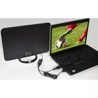 EVOLVEO Xany 2A, 230/5V, aktivní pokojová anténa FM/DAB+/DVB-T2, filtr LTE, 4G, 5G EVOLVEO Xany 2A, 230/5V, aktivní pokojová anténa FM/DAB+/DVB-T2, filtr LTE, 4G, 5G