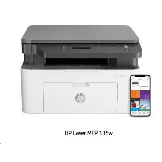 HP Laser 135W - (20str/min, A4, USB, Wi-Fi, Print/Scan/Copy) HP Laser 135W - (20str/min, A4, USB, Wi-Fi, Print/Scan/Copy)