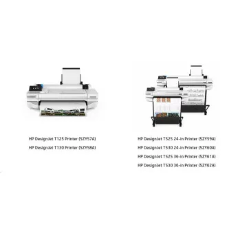 HP DesignJet T130 24" (A1+, 35s A1, USB 2.0, Ethernet, Wi-Fi) - bez stojanu HP DesignJet T130 24" (A1+, 35s A1, USB 2.0, Ethernet, Wi-Fi) - bez stojanu