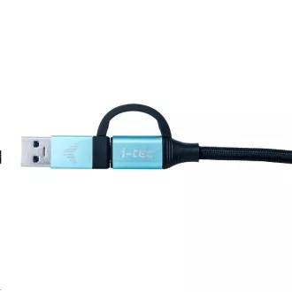 i-tec USB-C kabel na USB-C s integrovaným USB 3.0 Adaptérem i-tec USB-C kabel na USB-C s integrovaným USB 3.0 Adaptérem