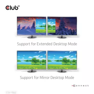 Club3D Dokovací stanice USB-C 13v1, 2xDP, 3xHDMI, 1xUSB-C, 5xUSB, 1xRJ45, 1x3.5mm, černá Club3D Dokovací stanice USB-C 13v1, 2xDP, 3xHDMI, 1xUSB-C, 5xUSB, 1xRJ45, 1x3.5mm, černá