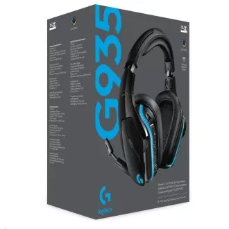 Logitech herní sluchátka G935, Wireless 7.1, LIGHTSYNC Gaming Headset - EMEA Logitech herní sluchátka G935, Wireless 7.1, LIGHTSYNC Gaming Headset - EMEA