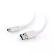 GEMBIRD Kabel USB - USB-C, 1m, bílá