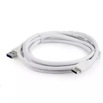 GEMBIRD Kabel USB - USB-C, 1m, bílá GEMBIRD Kabel USB - USB-C, 1m, bílá