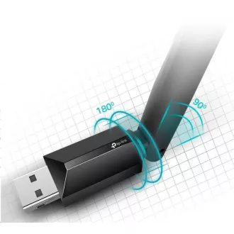 TP-Link Archer T2U Plus WiFi5 USB adapter (AC600, 2, 4GHz/5GHz, USB2.0) TP-Link Archer T2U Plus WiFi5 USB adapter (AC600, 2, 4GHz/5GHz, USB2.0)