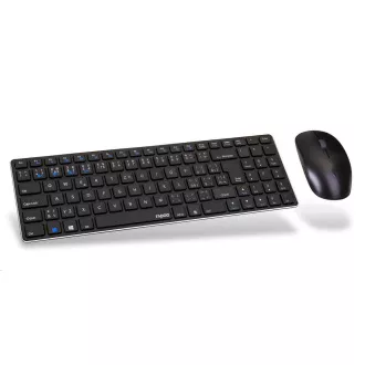 RAPOO set klávesnice+myš 9300M, Wireless Multi-Mode Slim Mouse and Ultra-Slim Keyboard, černá RAPOO set klávesnice+myš 9300M, Wireless Multi-Mode Slim Mouse and Ultra-Slim Keyboard, černá
