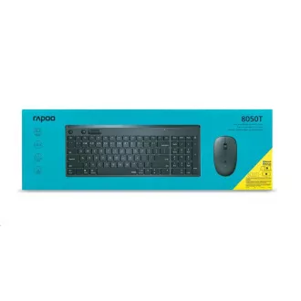 RAPOO set klávesnice a myš 8050T Multi-mode Wireless Desktop Combo Set RAPOO set klávesnice a myš 8050T Multi-mode Wireless Desktop Combo Set