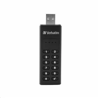 VERBATIM USB 3.0 Drive 128 GB - Keypad Secure (R:160/W:150 MB/s) GDPR VERBATIM USB 3.0 Drive 128 GB - Keypad Secure (R:160/W:150 MB/s) GDPR