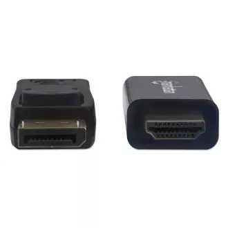 MANHATTAN Kabel DisplayPort na HDMI 1080p, 1.8m, černý MANHATTAN Kabel DisplayPort na HDMI 1080p, 1.8m, černý