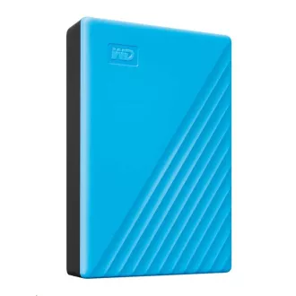 WD My Passport Portable 4TB, Externí HDD, USB 3.0, modrá WD My Passport Portable 4TB, Externí HDD, USB 3.0, modrá
