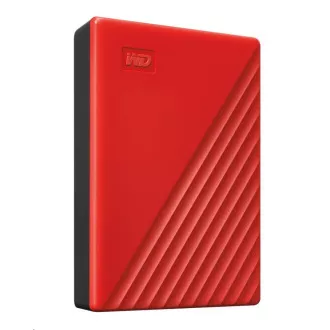 WD My Passport Portable 4TB, Externí HDD, USB 3.0, červená WD My Passport Portable 4TB, Externí HDD, USB 3.0, červená