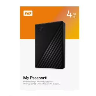 WD My Passport Portable 5TB, Externí HDD, USB 3.0, černá WD My Passport Portable 5TB, Externí HDD, USB 3.0, černá