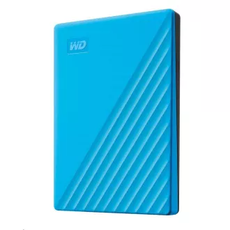 WD My Passport Portable 2TB, Externí HDD, USB 3.0, modrá WD My Passport Portable 2TB, Externí HDD, USB 3.0, modrá