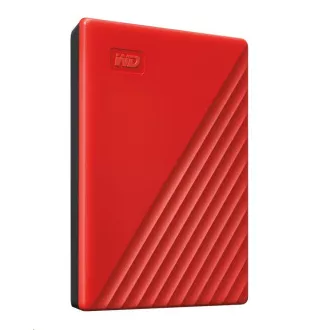 WD My Passport Portable 2TB, Externí HDD, USB 3.0, červená WD My Passport Portable 2TB, Externí HDD, USB 3.0, červená