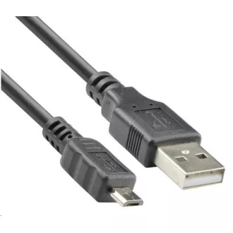 PREMIUMCORD Kabel micro USB 2.0, A-B 1, 5m kabel navržený pro rychlé nabíjení