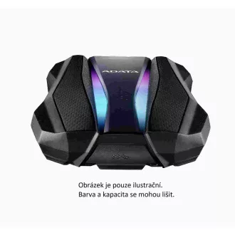 ADATA Externí HDD 2TB 2, 5" USB 3.2 HD770G, červená ADATA Externí HDD 2TB 2, 5" USB 3.2 HD770G, červená