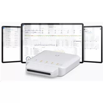 UBNT UniFi Switch Flex [5x Gigabit, 1xPoE In, 4xPoE Out]