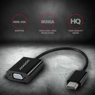 AXAGON RVH-VGN, HDMI -> VGA redukce / adaptér, FullHD, 1920*1200 AXAGON RVH-VGN, HDMI -> VGA redukce / adaptér, FullHD, 1920*1200