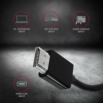 AXAGON RVH-VGN, HDMI -> VGA redukce / adaptér, FullHD, 1920*1200 AXAGON RVH-VGN, HDMI -> VGA redukce / adaptér, FullHD, 1920*1200