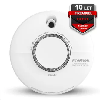 FireAngel Kombinovaný hlásič požáru a CO SCB10-INT FireAngel Kombinovaný hlásič požáru a CO SCB10-INT