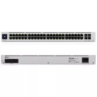 UBNT UniFi Switch USW-Pro-48-POE Gen2[48xGigabit, 600W PoE+ 802.3at/af/bt, 4xSFP+, 176Gbps]