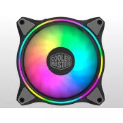 Cooler Master ventilátor MasterFan MF120 Halo 3in1, 3x120mm, ARGB, černá