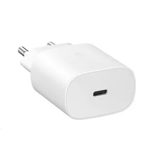 Samsung cestovní nabíječka EP-TA800XWE, Quickcharge 25W, kabel USB-C, bílá Samsung cestovní nabíječka EP-TA800XWE, Quickcharge 25W, kabel USB-C, bílá
