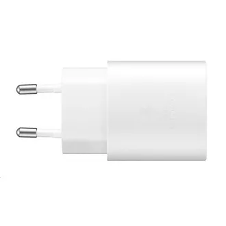 Samsung cestovní nabíječka EP-TA800XWE, Quickcharge 25W, kabel USB-C, bílá Samsung cestovní nabíječka EP-TA800XWE, Quickcharge 25W, kabel USB-C, bílá