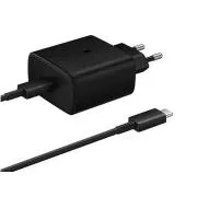 Samsung cestovní nabíječka EP-TA845XBE, Quickcharge 45W, USB-C, černá