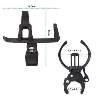 Držák na láhev pro Xiaomi Scooter, černý M365/Essential/1S (Bulk) Držák na láhev pro Xiaomi Scooter, černý M365/Essential/1S (Bulk)