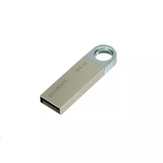 GOODRAM Flash Disk UUN2 64GB USB 2.0 stříbrná GOODRAM Flash Disk UUN2 64GB USB 2.0 stříbrná