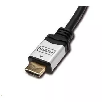 PREMIUMCORD Kabel HDMI A - HDMI A M/M 5m zlacené a kovové HQ konektory