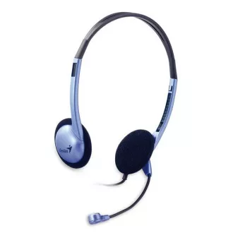 GENIUS sluchátka s mikrofonem HS-02B, 3.5mm jack