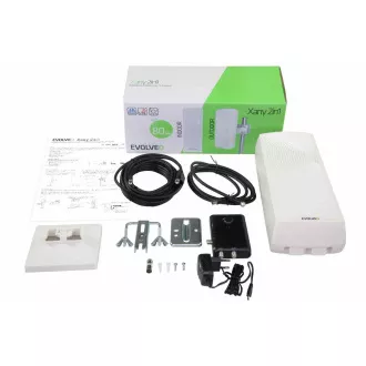 EVOLVEO Xany 2in1, aktivní venkovní/pokojová anténa FM/DAB+/DVB-T2, filtr LTE, 4G, 5G