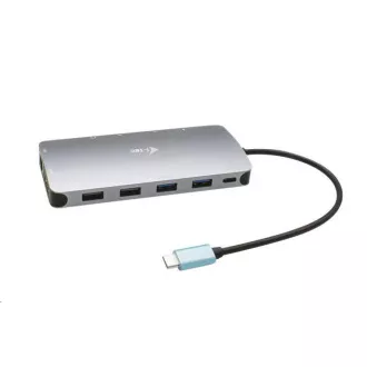 i-tec USB-C Metal Nano 3x Display Docking Station, Power Delivery 100 W i-tec USB-C Metal Nano 3x Display Docking Station, Power Delivery 100 W