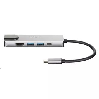 D-Link DUB-M520 5-in-1 USB-C Hub with HDMI/Ethernet and Power Delivery D-Link DUB-M520 5-in-1 USB-C Hub with HDMI/Ethernet and Power Delivery