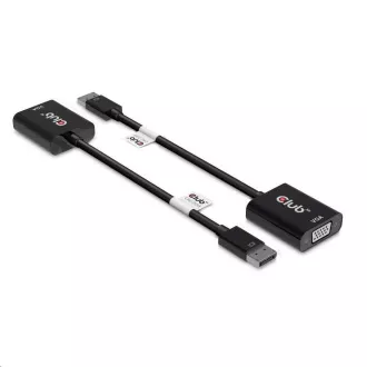 Club3D adaptér aktivní DisplayPort na VGA Club3D adaptér aktivní DisplayPort na VGA