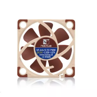 NOCTUA Ventilátor NF-A4x10-5V-PWM, 40mm, hnědá